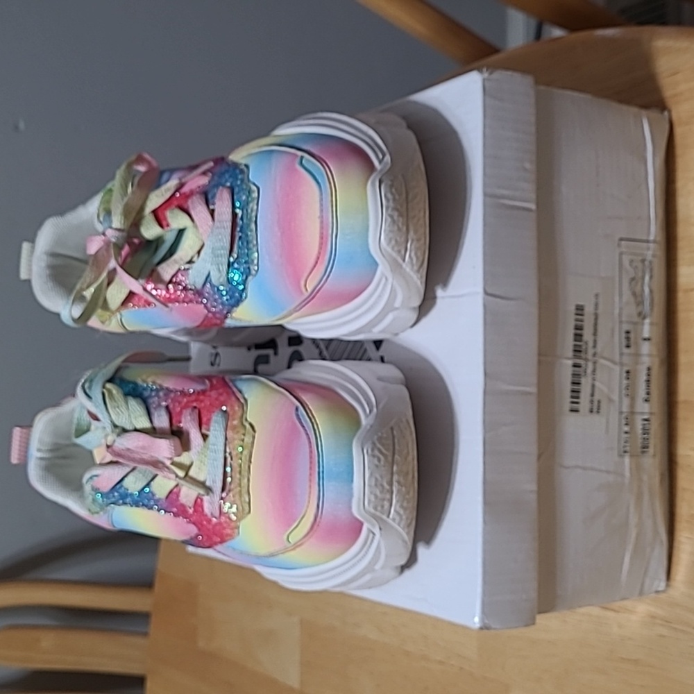 Belos Chunky Platform Rainbow sneakers